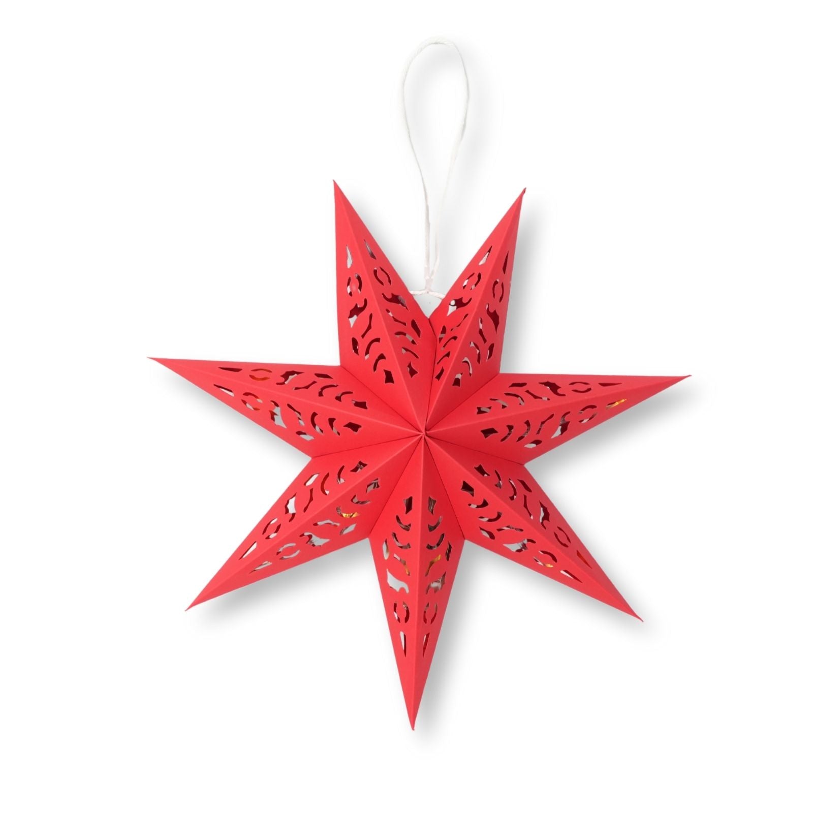 weihnachtsstern beleuchtet rot LED Faltstern Weihnachtsstern Leuchtstern Hanging Star Laterne Beleuch –  Hermex.ch