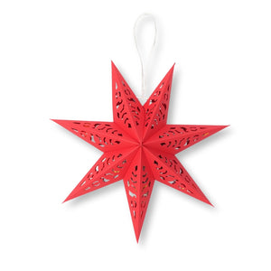 LED Faltstern Weihnachtsstern Leuchtstern Hanging Star Laterne Beleuchtung