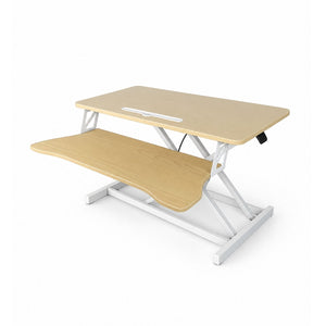 Bürotisch pneumatischer Aufsatz Notebook Schreibtisch Hubtisch Office Desk Arbeitstisch