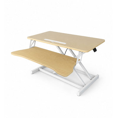 Bürotisch pneumatischer Aufsatz Notebook Schreibtisch Hubtisch Office Desk Arbeitstisch
