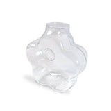 Stehende Glasvase Blütenform Blumenvase Vase Dekoration