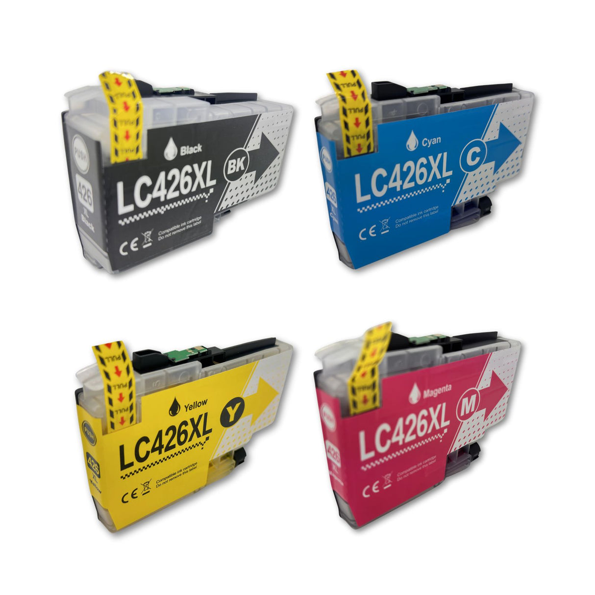 Kompatible Tintenpatrone XL für Brother MFC-J4340DWE - Black Cyan Yellow Magenta - 4er Set