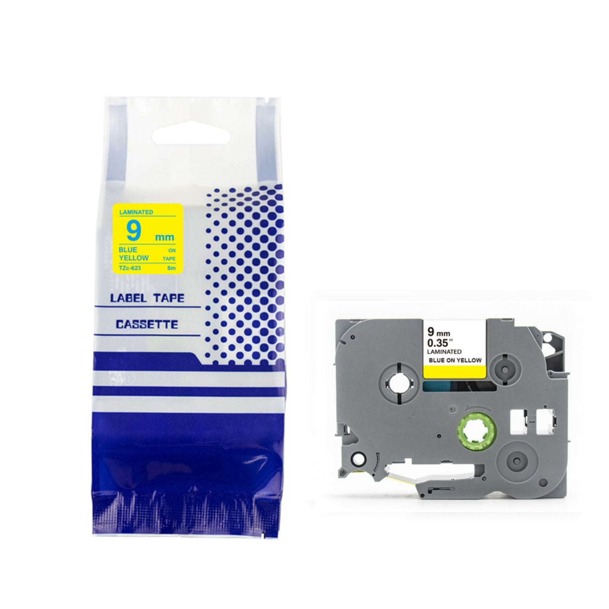 Alternatives Etikettenband zu Brother TZe-623 Beschriftungsband