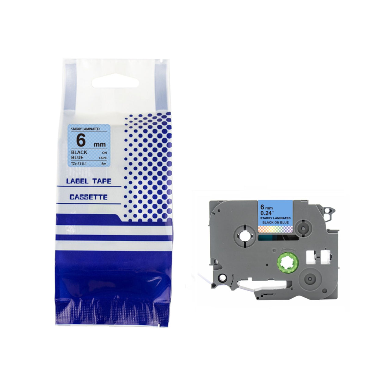 Alternatives Etikettenband zu Brother TZe-511L1 Beschriftungsband