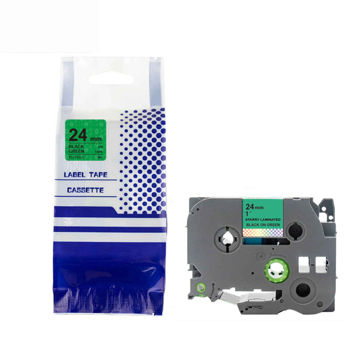 Alternatives Etikettenband zu Brother TZe-751L2 Beschriftungsband