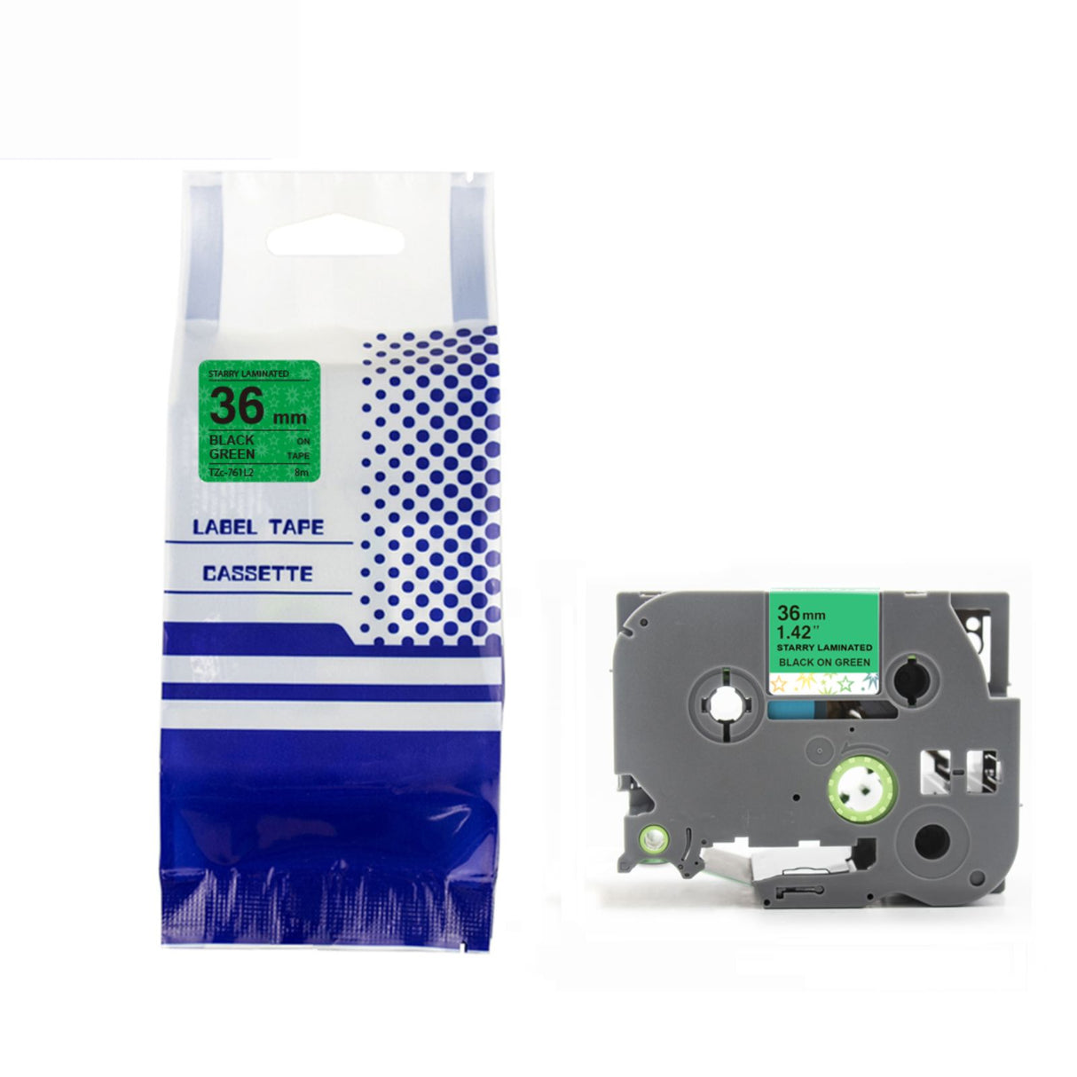 Alternatives Etikettenband zu Brother TZe-761L2 Beschriftungsband