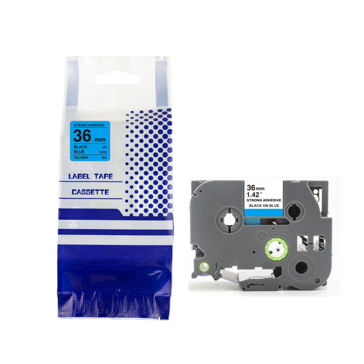 Alternatives Etikettenband zu Brother TZe-S561 Beschriftungsband