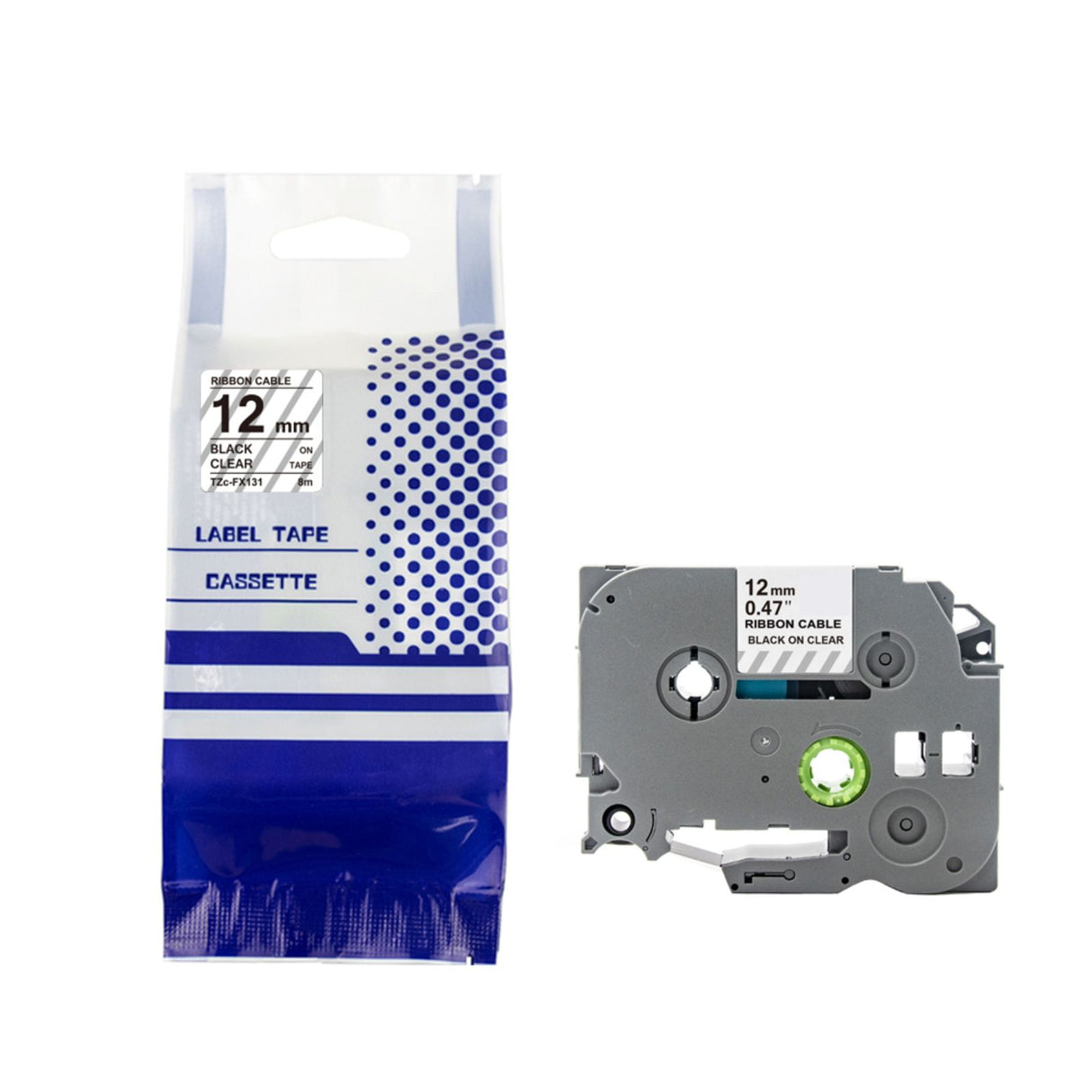 Alternatives Etikettenband zu Brother TZe-FX131 Beschriftungsband
