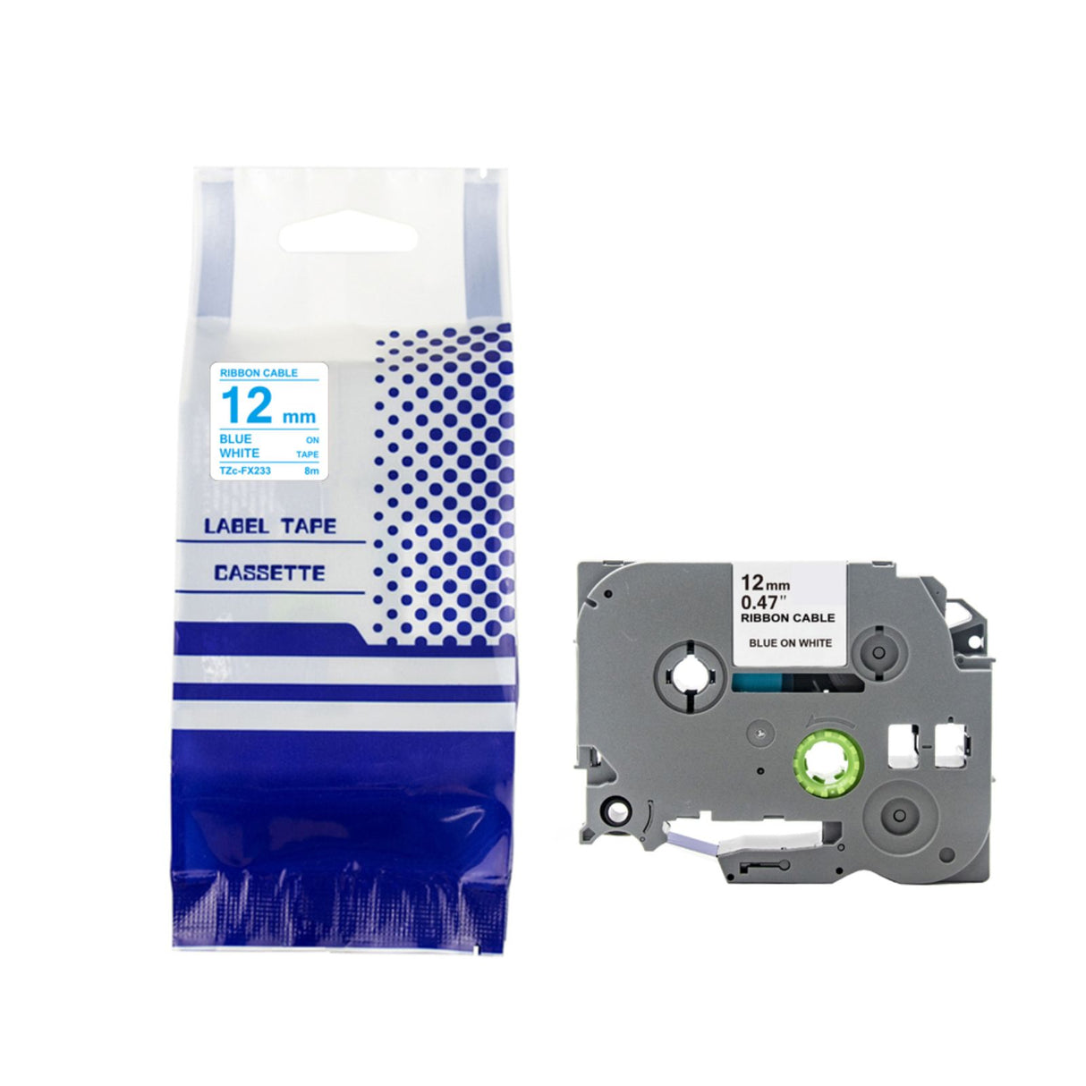 Alternatives Etikettenband zu Brother TZe-FX233 Beschriftungsband