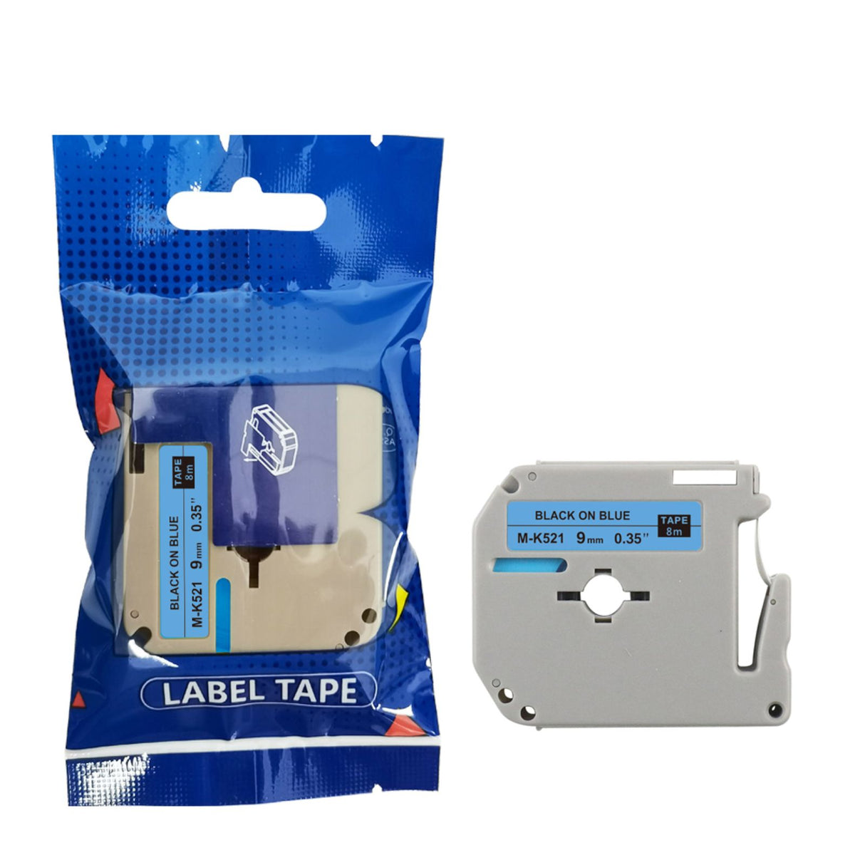 Alternatives Etikettenband zu Brother M-K521BZ Beschriftungsband