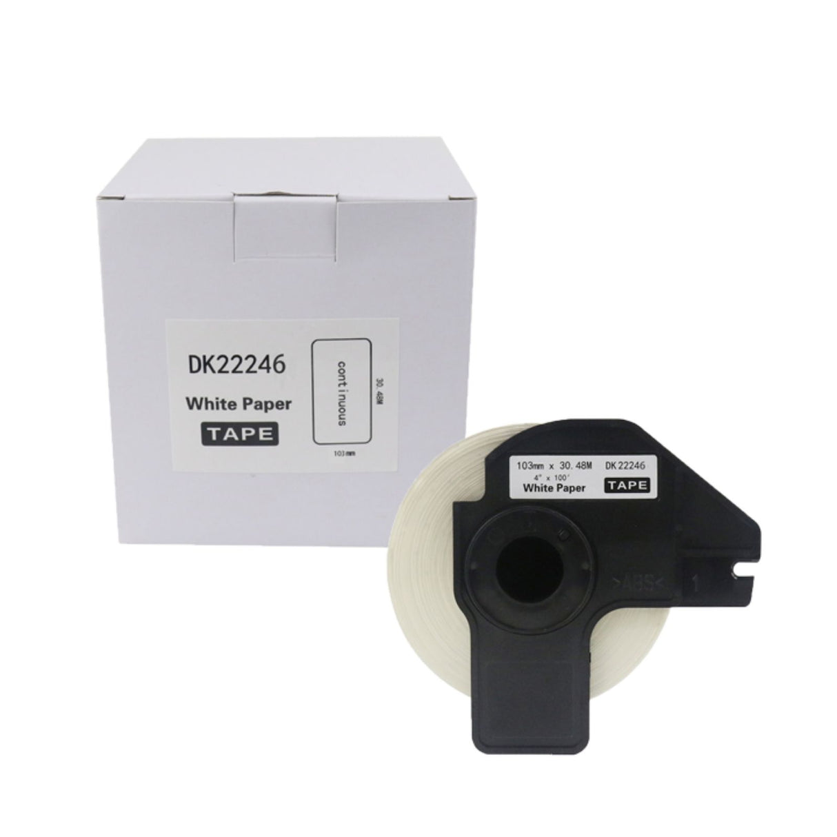 Alternative Etikettenrolle zu Brother DK-22246 Universal-Etiketten