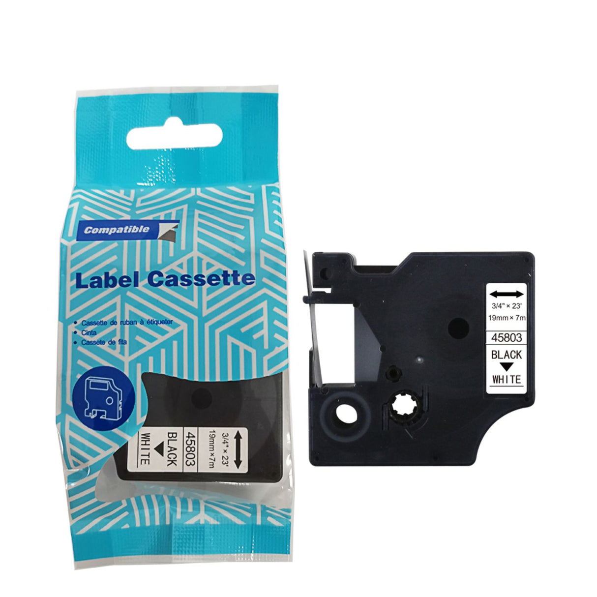 Alternatives Etikettenband zu Dymo D1 45803 / S0720830 Beschriftungsband