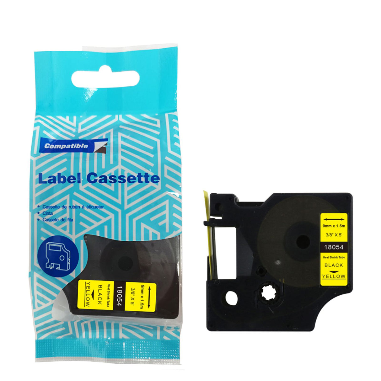 Alternative Schrumpfetiketten zu Dymo 18054 / S0718290