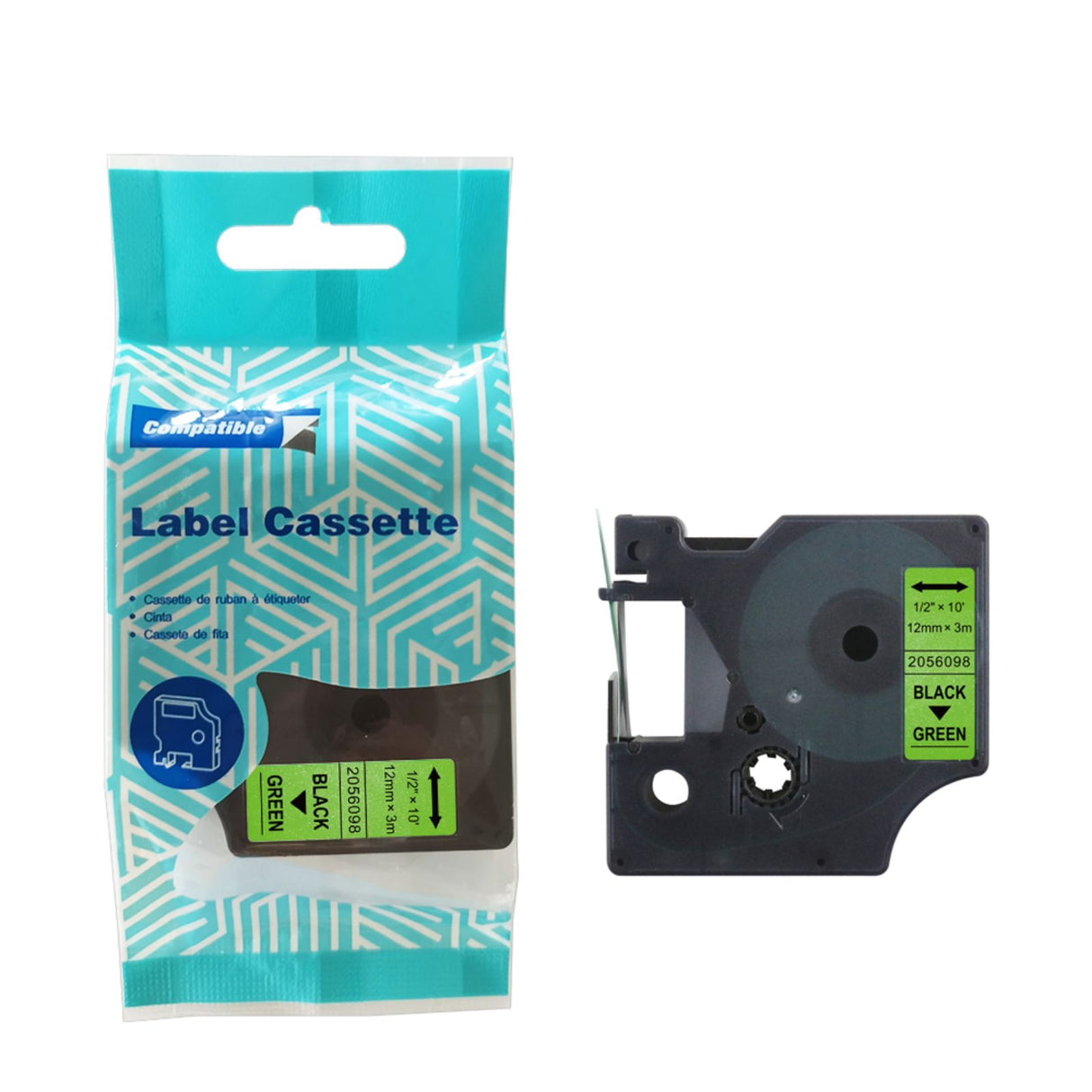 Alternatives Etikettenband zu Dymo 2056098 Neon-Beschriftungsband
