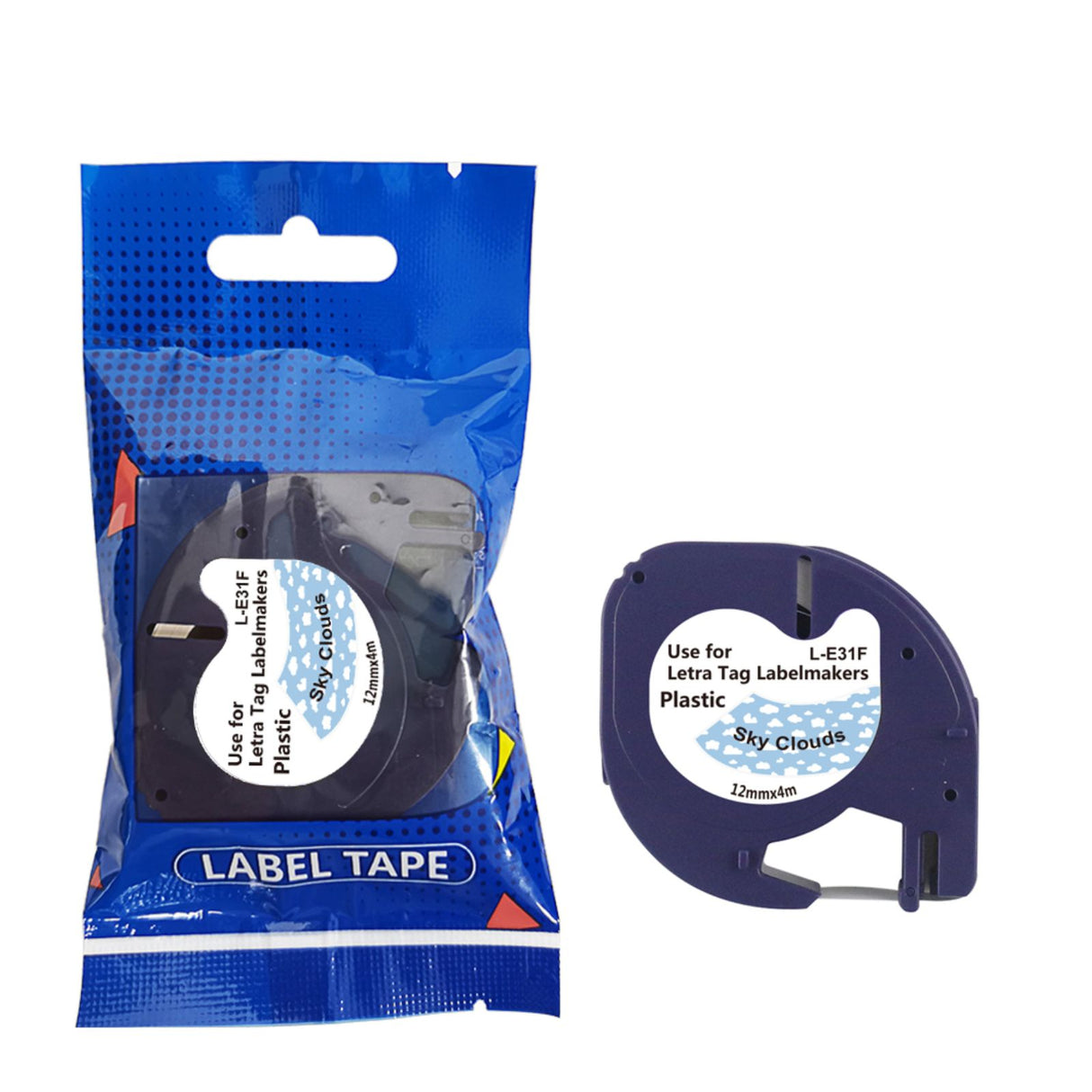 Alternatives Etikettenband zu Dymo L-E31F LetraTag