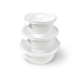 3er-Set Aufbewahrungsdosen Mikrowellendosen Gefrierdosen Vorratsdosen