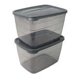 2er-Set Frischhaltedosen Meal-Prep-Dosen Aufbewahrungsdosen Boxen