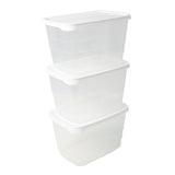 3er-Set Meal-Prep-Dosen Frischhaltedosen Aufbewahrungsdosen Boxen