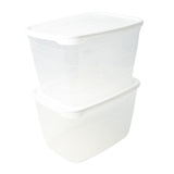 2er-Set Frischhaltedosen Aufbewahrungsdosen Meal-Prep-Dosen Boxen