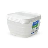 3er-Set Frischhaltedosen Aufbewahrungsdosen Meal-Prep-Boxen Dosen
