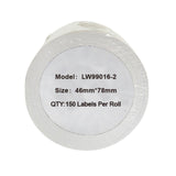 Alternative Etikettenrolle zu Dymo 99016-2 Mehrzwecketiketten