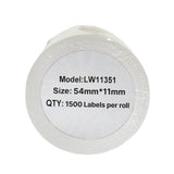 Alternative Etikettenrolle zu Dymo 11351 / S0722510 Hanteletiketten
