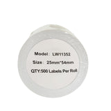 Alternative Etikettenrolle zu Dymo 11352 / S0722520 Mehrzwecketiketten
