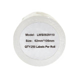Alternative Etikettenrolle zu Dymo S0929110 Universal-Kartonkarten