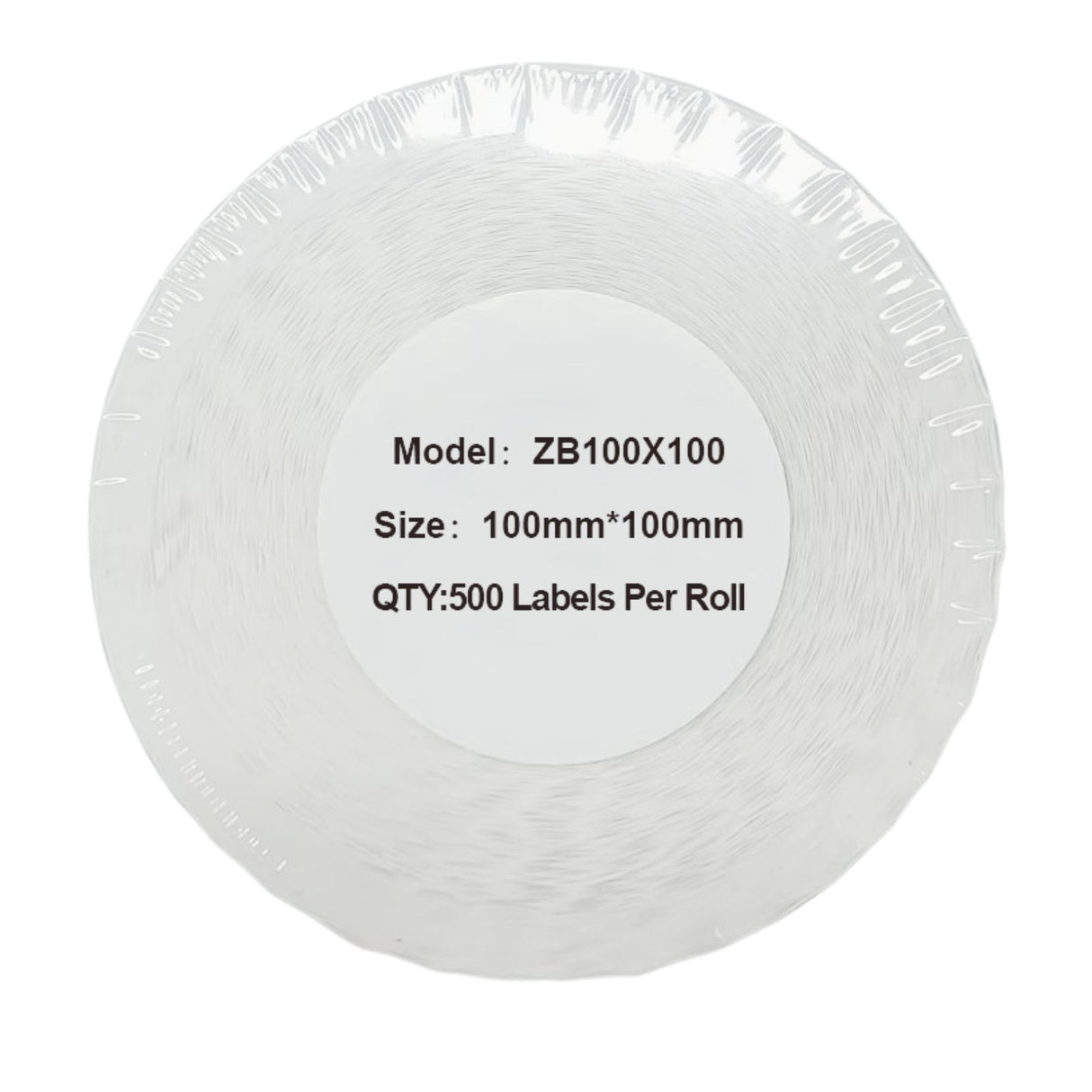 Alternative Etikettenrolle zu Zebra 100mm x 100mm Universaletiketten