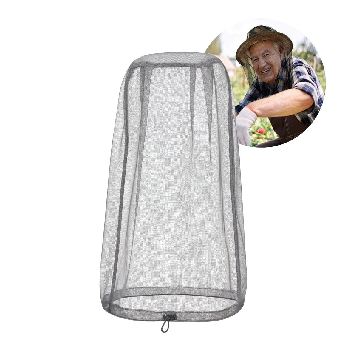 Moskitonetz Mückenschutz Kopfnetz Insektenschutznetz Netzhaube