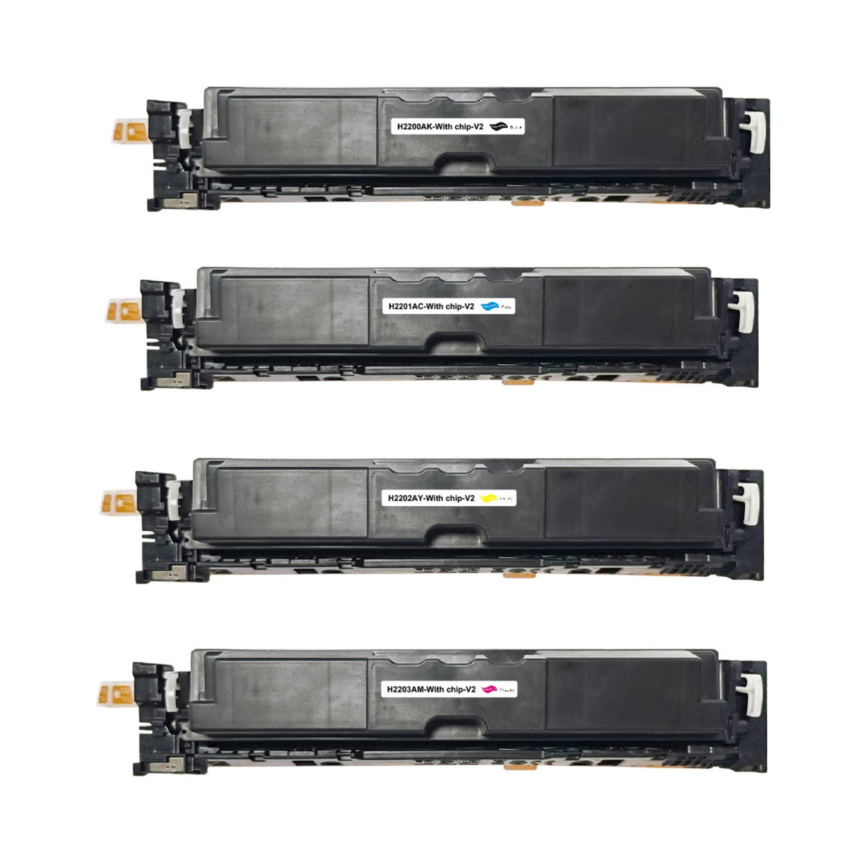 Alternativer Toner zu HP 220A - Black Cyan Yellow Magenta - 4er Set