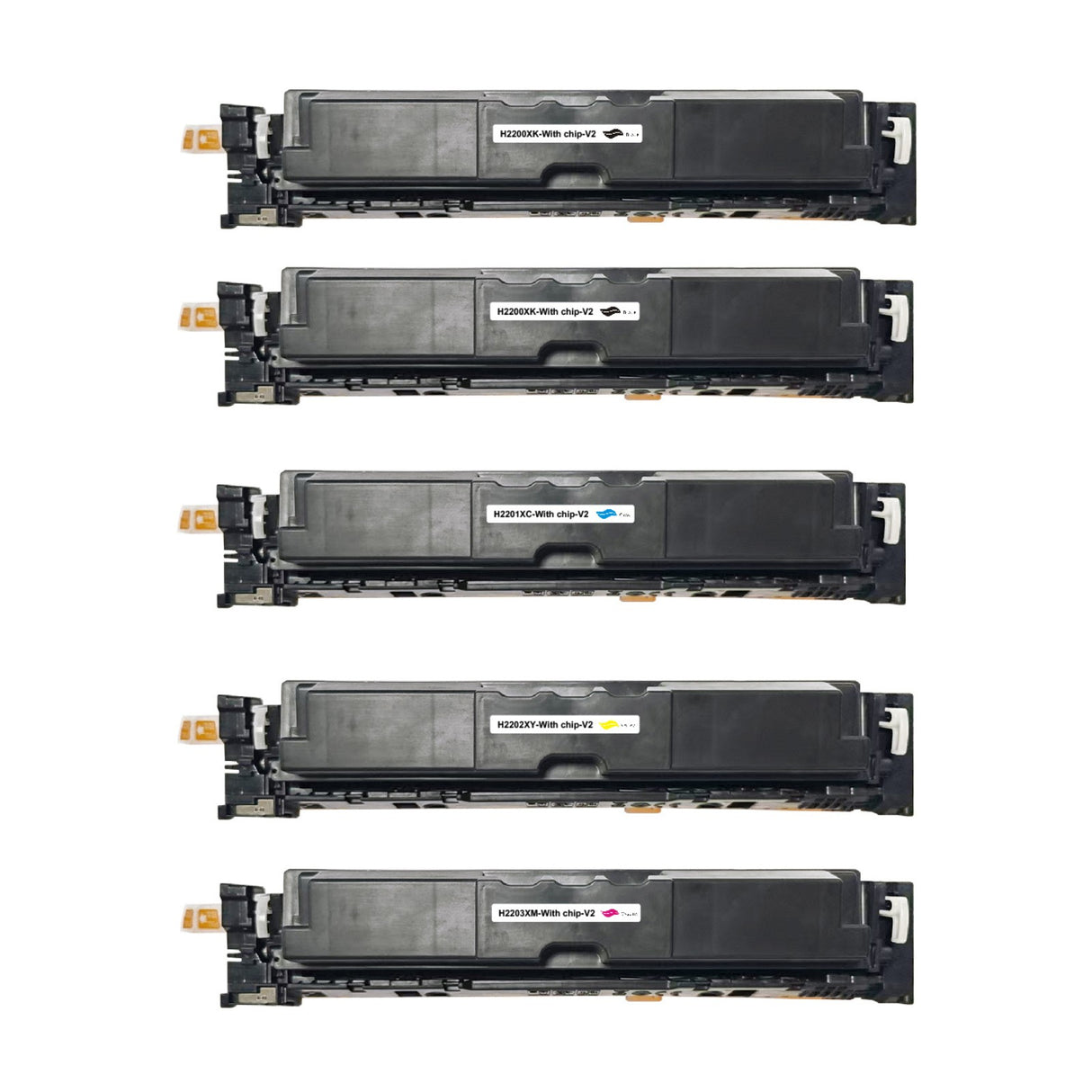 Kompatibler Toner XL für HP Color LaserJet Pro 4202dw - Black Cyan Yellow Magenta - 5er Set
