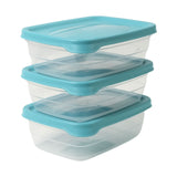 3er-Set Frischhaltedosen Boxen Meal-Prep-Dosen Aufbewahrungsdosen