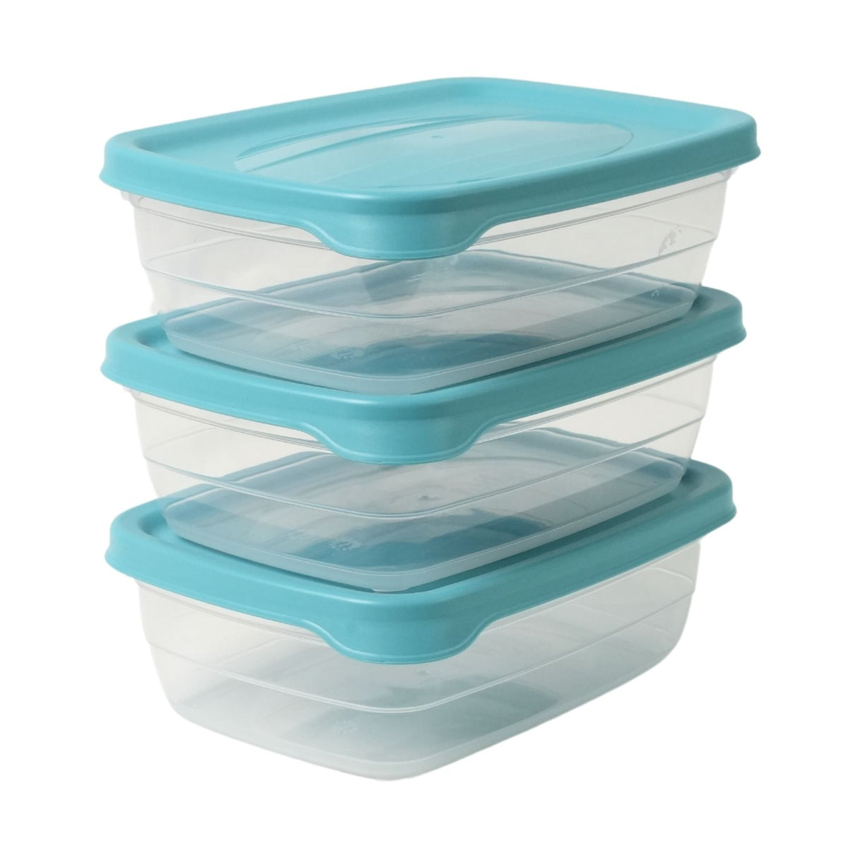 3er-Set Boxen Frischhaltedosen Aufbewahrungsdosen Meal-Prep-Dosen