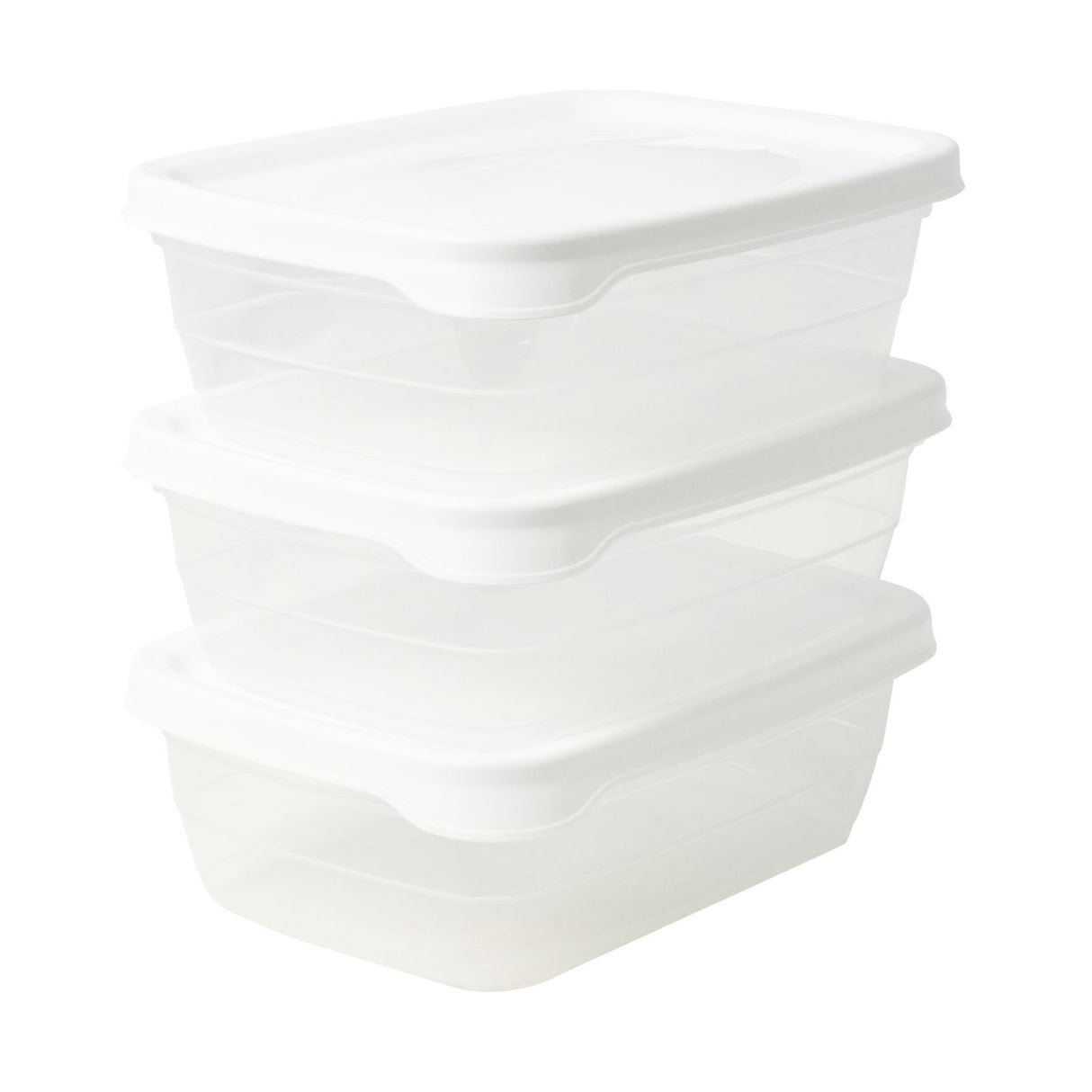 3er-Set Boxen Meal-Prep-Dosen Aufbewahrungsdosen Frischhaltedosen