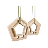 2er-Set Hangboard Pentagon Kletterzubehör Fingerboard Kletterbrett