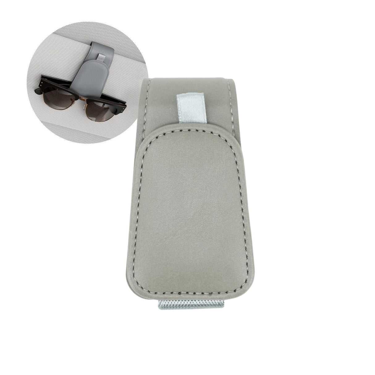 Brillenablage fürs Auto Sonnenbrillenhalter Sonnenblende-Clip Etui