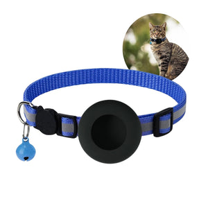 Hundehalsband mit Airtag-Halterung Halsband Katzenhalsband