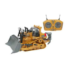 Ferngesteuerter Bulldozer Planierraupe Baufahrzeug Spielzeug 1:24