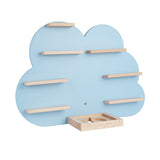 Wolken-Holzregal für Toniebox und Toniefiguren Spielzeug-Wandregal
