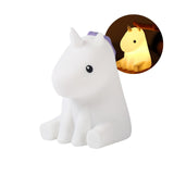 LED-Einhorn-Nachtlicht Schlaflicht Tischleuchte Kinder-Nachttischlampe