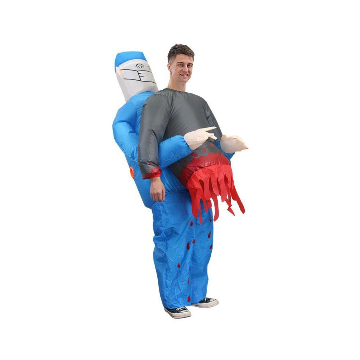 Horror-Arzt Kostüm Halloween Outfit Aufblasbares Kostüm Party Kostüm