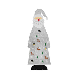 Adventskalender Weihnachtsmann Weihnachtskalender Filz-Adventskalender