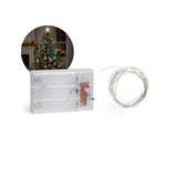LED Kupferdraht-Lichterkette 2m Deko-Lichter Weihnachtslichterkette