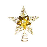 Christbaumspitze LED-Stern Weihnachtsbaumspitze Baumspitze mit Licht