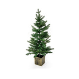 Weihnachtsbaum 90cm mit Topf Tisch-Christbaum Kunsttannenbaum