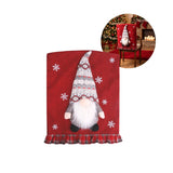 Stuhlhusse mit Wichtel Weihnachts-Stuhldeko Stuhlbezug Stuhlüberzug