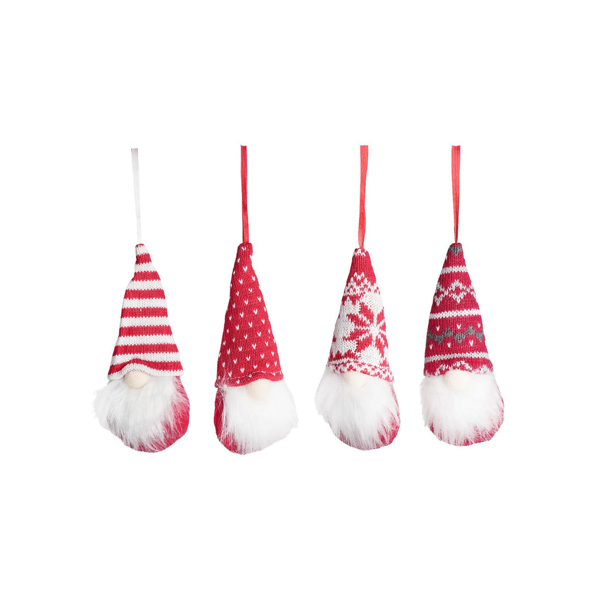 4er-Set Hängender Wichtel Weihnachtswichtel Gnom Weihnachtsdekoration