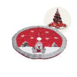 Christbaumdecke Tannenbaum-Rock Weihnachtsbaum-Teppich Baumunterlage