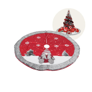 Christbaumdecke Tannenbaum-Rock Weihnachtsbaum-Teppich Baumunterlage